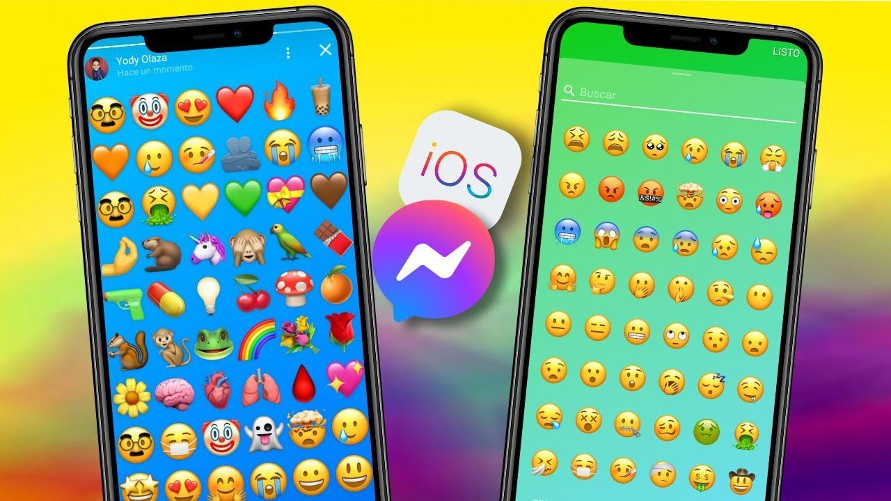 Descarga ultima version Facebook Estilo iPhone con emojis de iOS actualizado apk actualizado